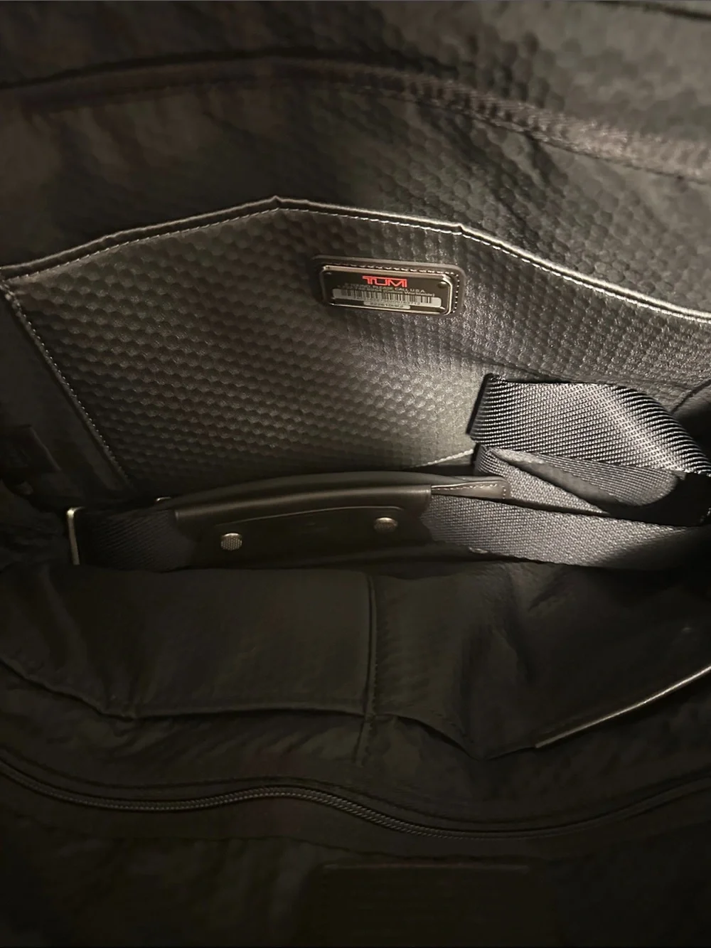 Bravo leather black and brown business bag